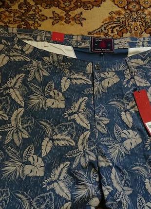Фірмові англійські бавовняні стрейчеві шорти великого розміру kam jeans,нові з бірками.2 фото