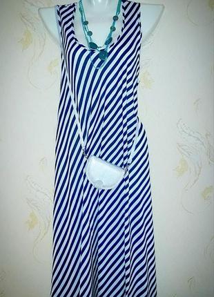 Платье сарафан.штапель