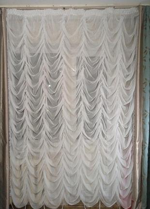 Тюль вуаль шифон