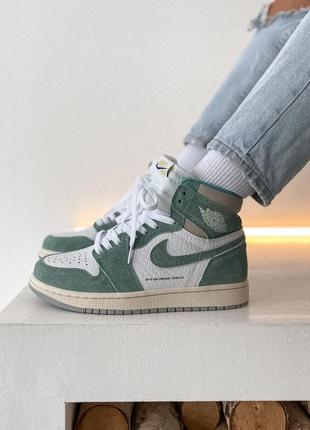 Кроссовки jordan x d1or 1 retro high patent mint