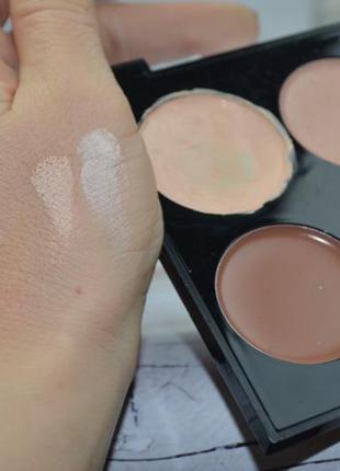 Палитра 8 корректоров для лица technic colour fix cream foundation contour palette6 фото