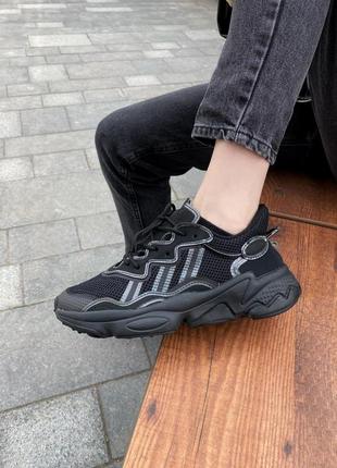 Кроссовки adidas ozweego black