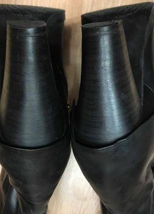 Ботинки челси tamaris  полу сапоги кожа р.38-39 ст.25-25,5см4 фото