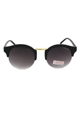 Солнцезащитные очки gabriela marioni однотонные чёрные2 фото