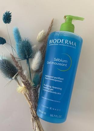 Гель bioderma sebium