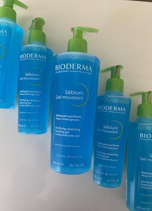 Гель bioderma sebium
