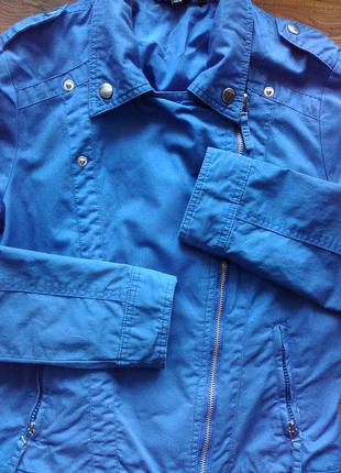 Синяя куртка - косуха4 фото