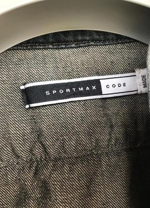 Джинсовая винтажная куртка sportmax3 фото