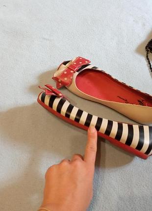 Новые туфли балетки lola ramona  дания 36,5-37р