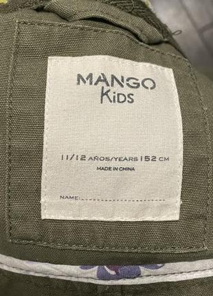 Плащ/ ветровка mango 11-12 лет6 фото