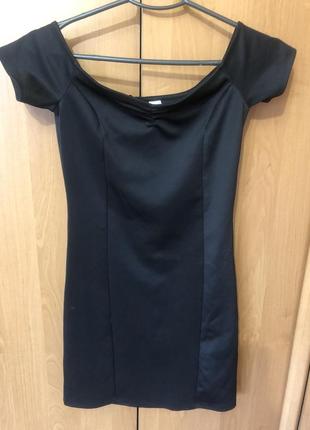 Красивое трикотажное платье h&m