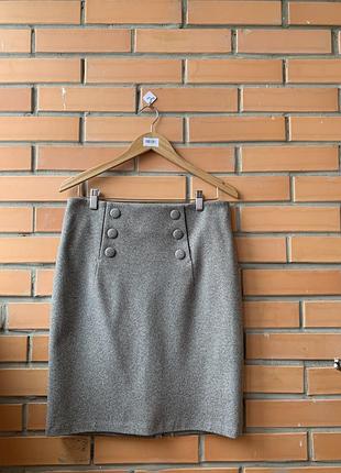 Спідниця, тепла офісна спідниця