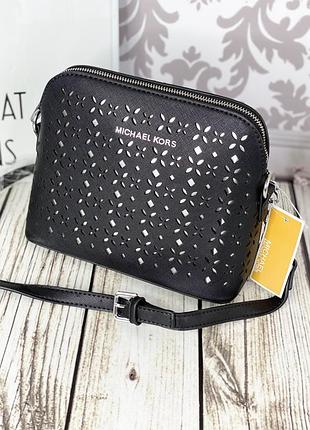 Сумка кроссбоди чорна арт 091-s