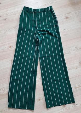 Зелені штани плаццо2 фото