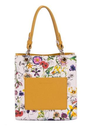 Шикарная летняя сумка в цветочный принт