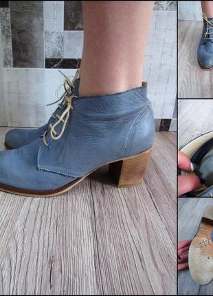 Продам  кожаные ботинки