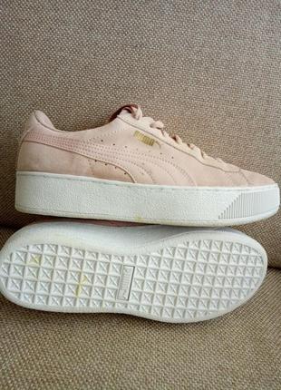 Кроссовки кеды на платформе puma vikky / размер 40 оригинал
