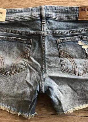 Шорты w24 hollister оригинал холлистер шорти джинсовые джинс s8 фото