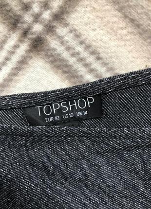 Топ с люрексом topshop3 фото