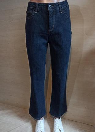 Розпродаж! сині джинси кльош з високою посадкою boot cut .знижка до 15 вересня !!!!