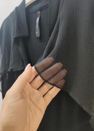 Черная летняя блуза karen millen, оригинал2 фото