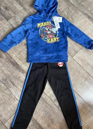 Спортивний костюм mario kart 5-6 років