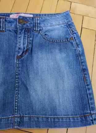 Міні-спідничка джинсова5 фото