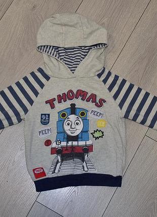 Тепла кофта пайта з капюшоном на 3-4 роки