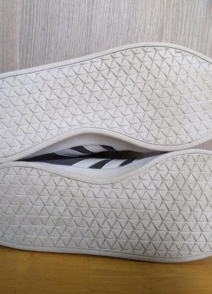Кроссовки кеды кожаные adidas vl court6 фото