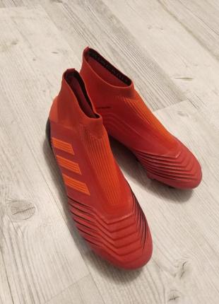 Футбольные бутсы, копачки, бутси, adidas predator 19+