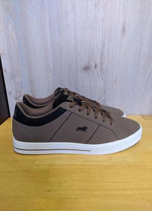 Кроссовки кожаные lonsdale latimer brown4 фото