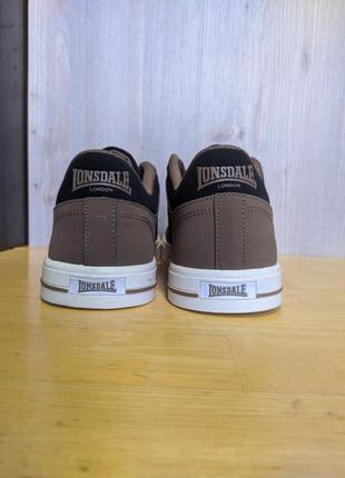 Кроссовки кожаные lonsdale latimer brown5 фото