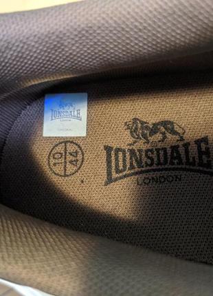 Кроссовки кожаные lonsdale latimer brown7 фото