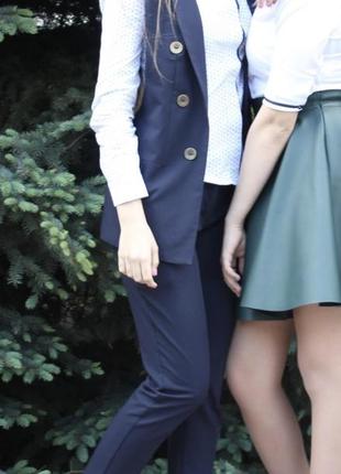 Классический костюм штаны+жакет