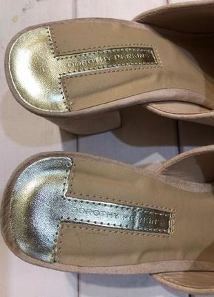 Мюли/шлепанцы на каблуке, dorothy perkins, размер 7/40-26,5 см.7 фото