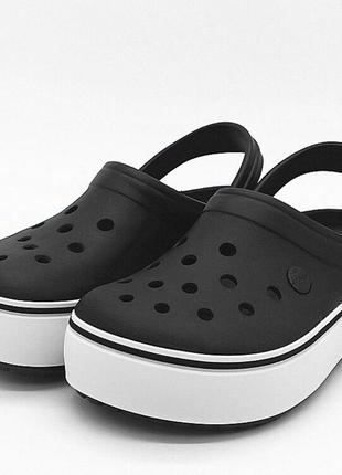 Скидка! crocs platform, кроксы сабо на платформе