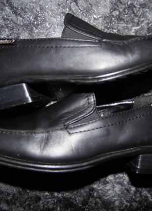 Глубокие туфли-кожа - dockers footwear- eur.36-оригинал!!! стелька 22.5 см.4 фото