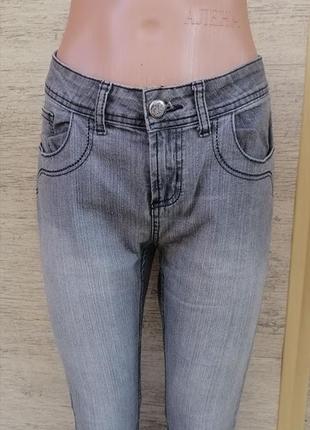 Серые джинсы super skinny denim co8 фото