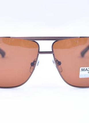 Фирменные солнцезащитные очки matrix polarized  mt8416 на крупное лицо3 фото