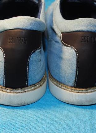 Джинсовые туфли stacy adams 45 размер 37 фото