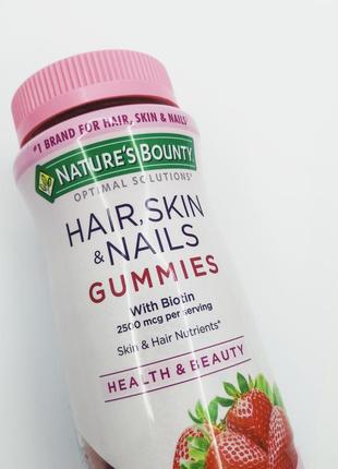 Вітаміни для волосся витамины для волос nature's bounty сша