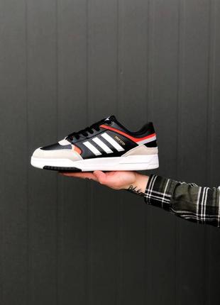 Кроссовки adidas drop step black orange