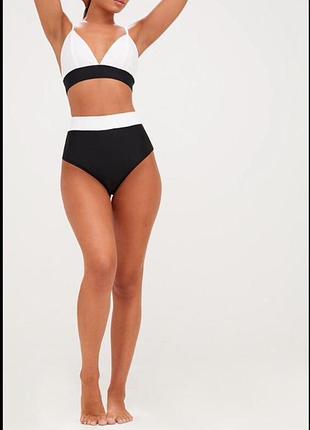Plt prettylittlething плавки высокие купальник низ трусы