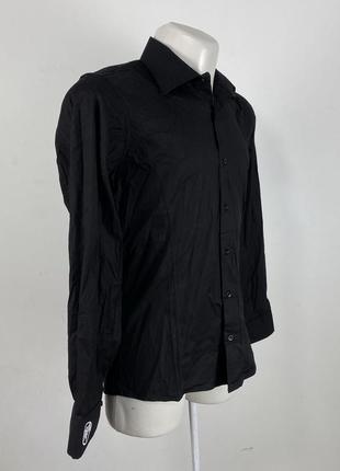 Рубашка черная bacardi, качественная3 фото