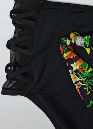 Купальник двое плавок высокие и бразильяано 4 цвета 5951-2шд