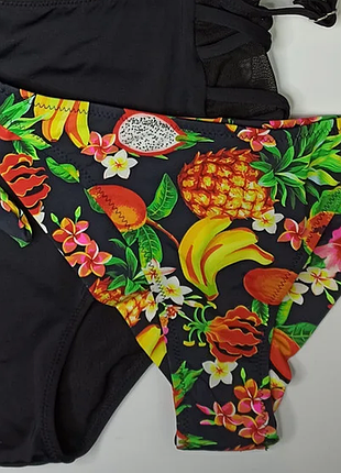 Купальник двое плавок высокие и бразильяано 4 цвета 5951-2шд