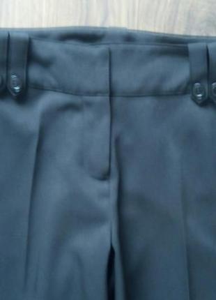 Чорні фірмові класичні брюки завужені до низу (bhs)3 фото