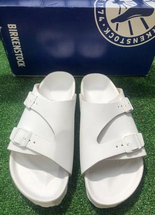 Сланцы шлепки birkenstock zurich 36/37/39/40/41 полностью кожа1 фото