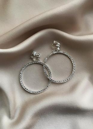 Кліпси кільця / кліпси для вух/ клипсы кольца