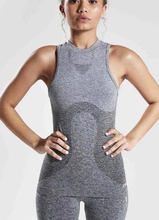 Спортивная бесшовная майка gymshark